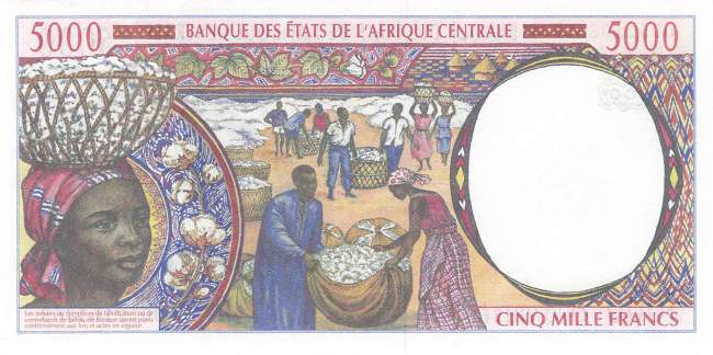 5000 Francs 2000 p.504Nf